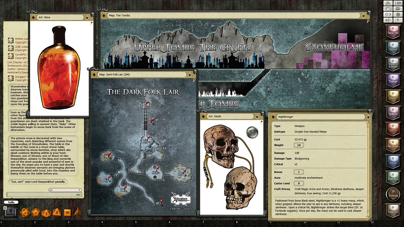 Fantasy Grounds - Death Comes to Stoneholme (PFRPG) screenshot 3