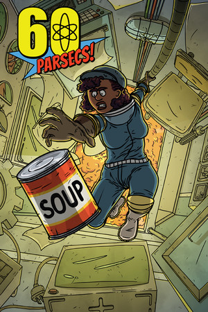 Cover art of 60 Parsecs!