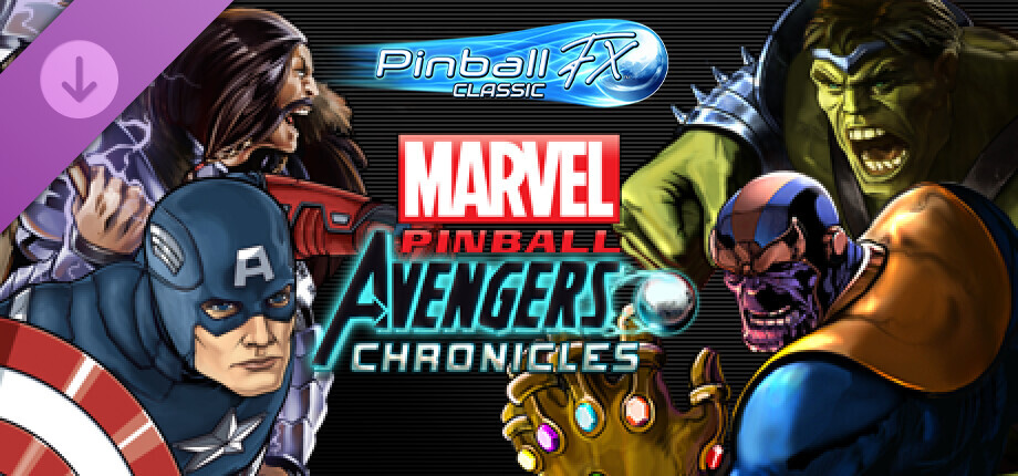 Pinball FX Classic - Marvel Pinball Avengers Chronicles cover art