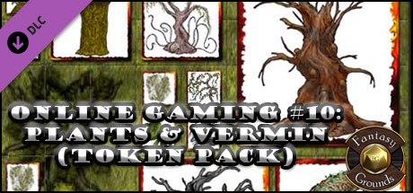 Fantasy Grounds - Online Gaming #10: Plants & Vermin (Token Pack) cover art