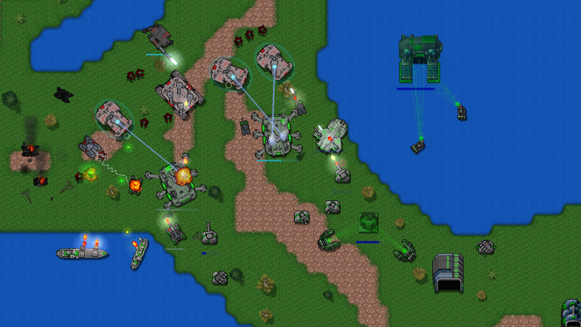 #10. Rusted Warfare - RTS (Steam) di: Corroding Games