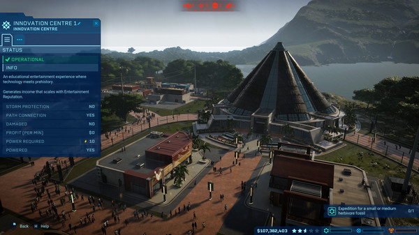 Jurassic World Evolution screenshot