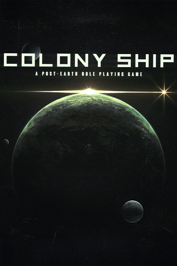 Capa de Colony Ship: A Post-Earth Role Playing Game