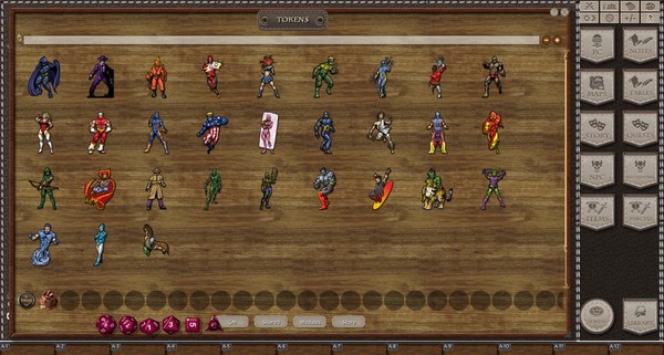 Fantasy Grounds - Disposable Heroes: Superhero Statix Set One (Token Pack)