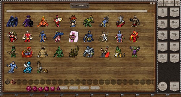 Fantasy Grounds - Disposable Heroes: Superhero Statix Set One (Token Pack)