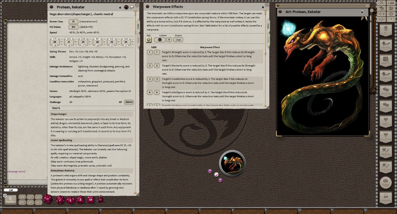 Fantasy Grounds - Serpents of Chaos (5E) screenshot 4
