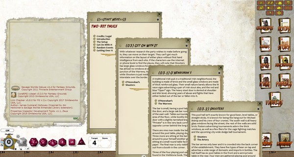 Fantasy Grounds - Wellstone City Chronicles: Two-Bit Thugs (Savage Worlds)
