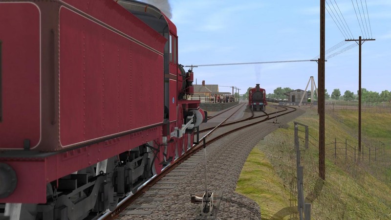 Trainz 2019 DLC: Victorian Railways Type 4 DD Class Pack - Canadian Red Featured Screenshot #1