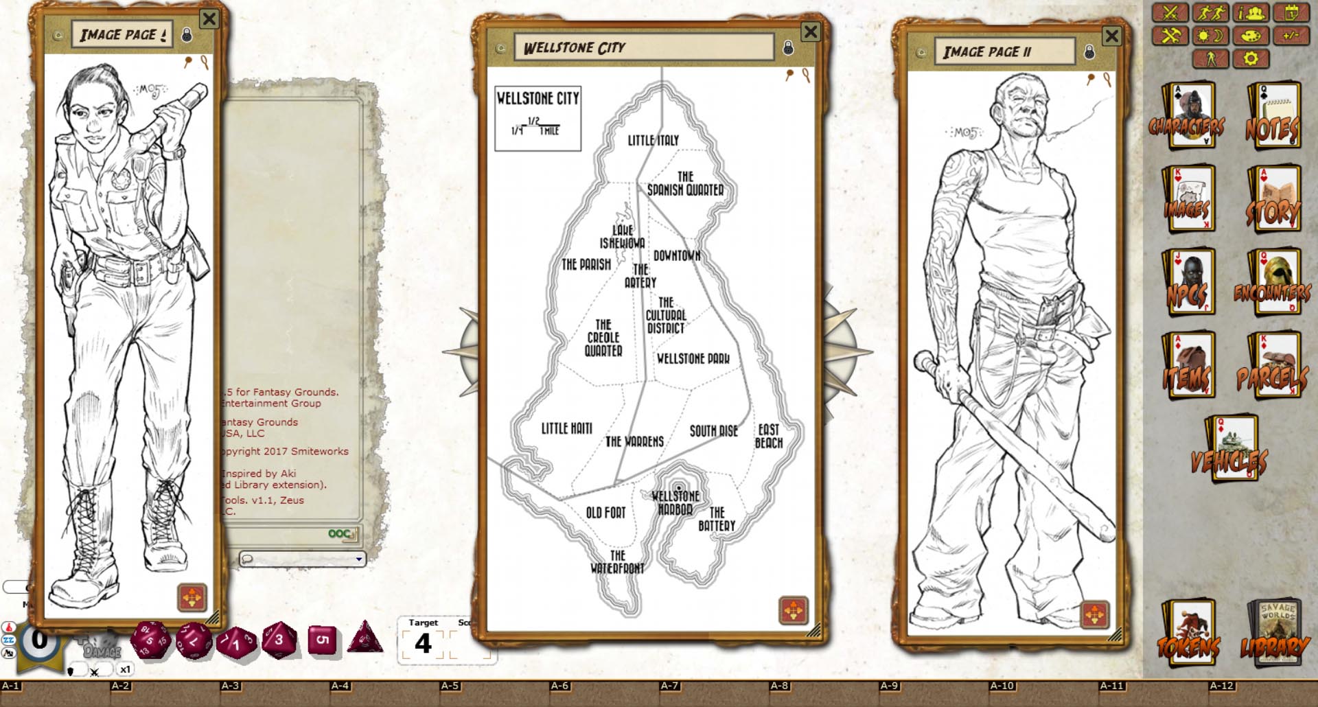 Fantasy Grounds - Wellstone City (Savage Worlds) Featured Screenshot #1