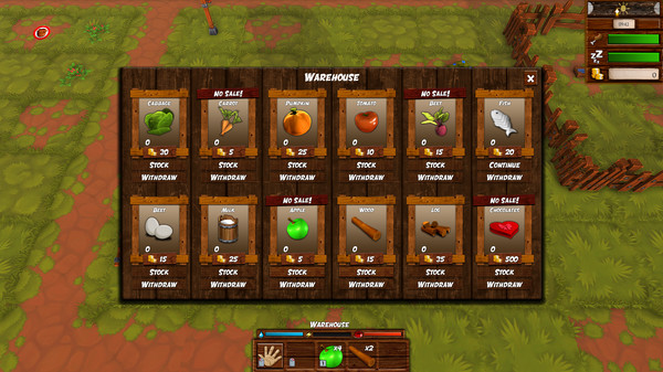 Screenshot z Harvest Life