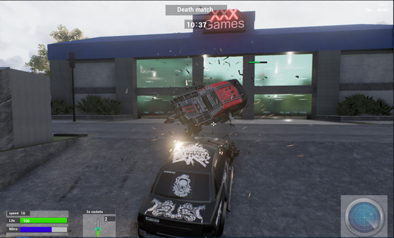 Screenshot z NitroRage Screenshot z NitroRage