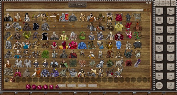 Fantasy Grounds - Iron Heroes Counter Collection (Token Pack)