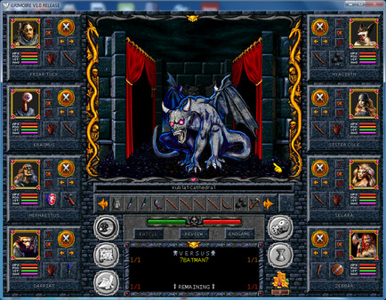 Screenshot z Grimoire : Heralds of the Winged Exemplar