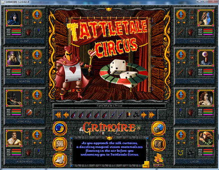 Screenshot z Grimoire : Heralds of the Winged Exemplar