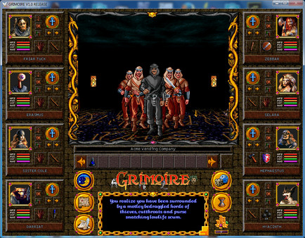 Screenshot z Grimoire : Heralds of the Winged Exemplar