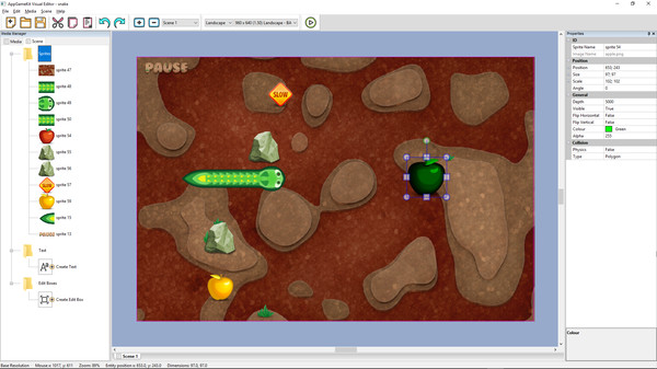 AppGameKit Classic - Visual Editor