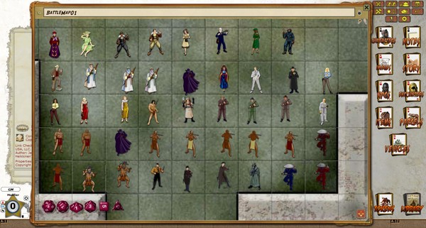 Fantasy Grounds - Daring Tales of Adventure Figure Flats (Token Pack)