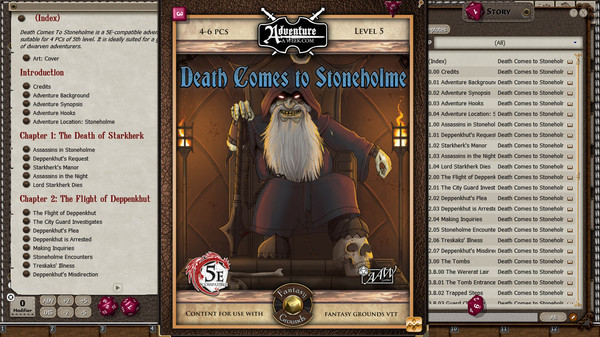 Fantasy Grounds - U03: Death Comes to Stoneholme (5E)