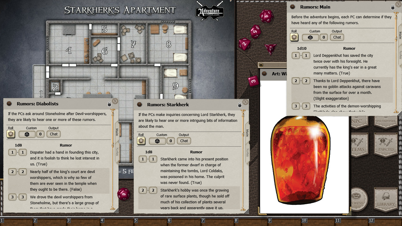 Fantasy Grounds - U03: Death Comes to Stoneholme (5E) Featured Screenshot #1