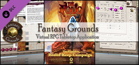 Fantasy Grounds - The Folio: The Complete Roslof Keep Campaign (5E) Header Image