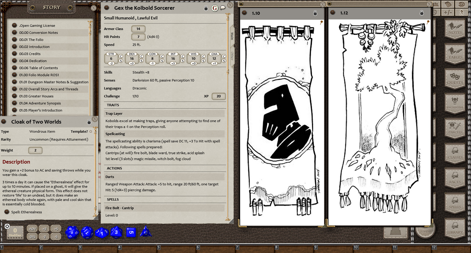 Fantasy Grounds - The Folio: The Complete Roslof Keep Campaign (5E) Featured Screenshot #1