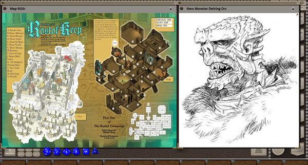 Fantasy Grounds - The Folio: The Complete Roslof Keep Campaign (5E)