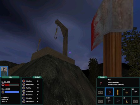 Screenshot z Brigand: Oaxaca