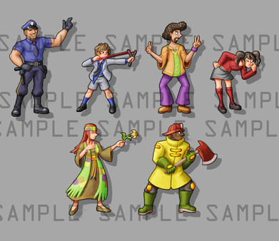 RPG Maker MV - Modern Day Menace Battlers