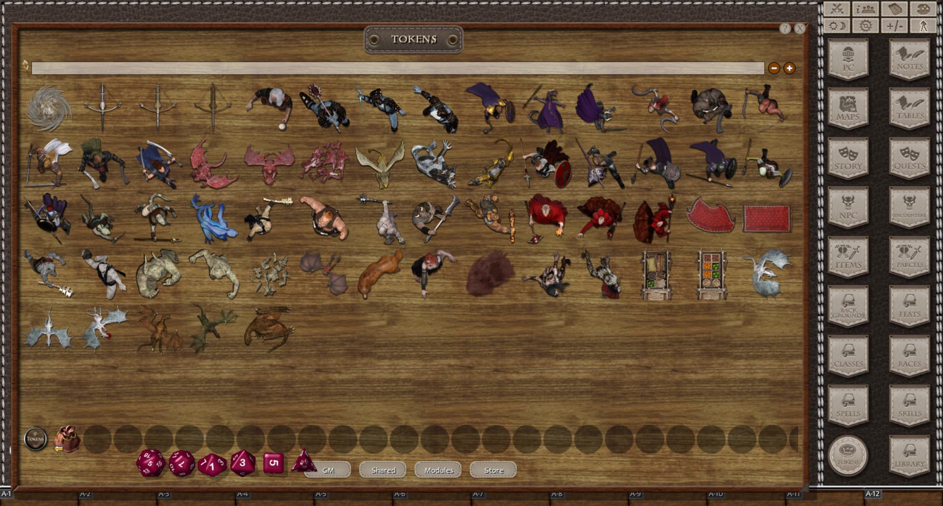 Fantasy Grounds - Ddraig Goch's Tyranny Pack 8 (Token Pack)のスクリーンショット 1
