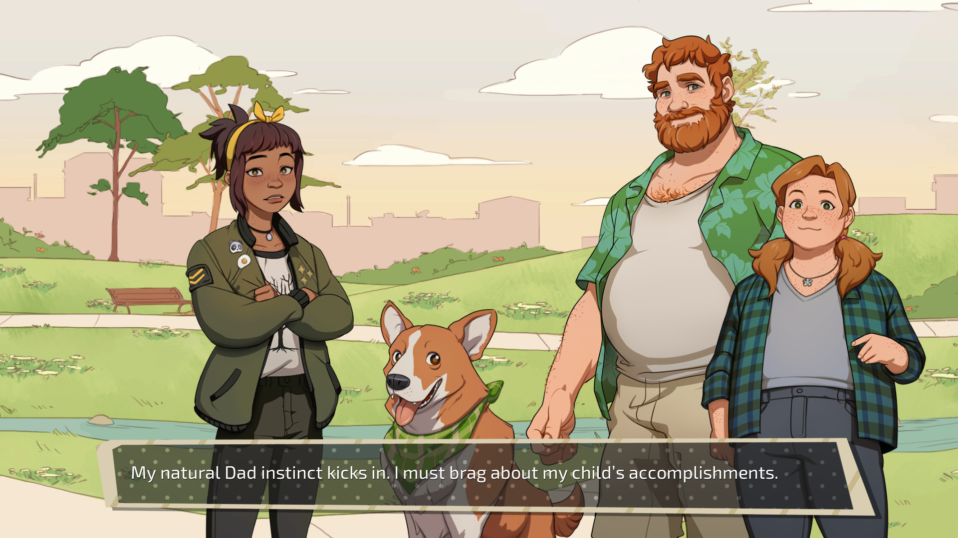 Dream Daddy: A Dad Dating Simulator screenshot #1