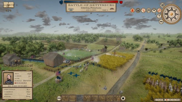 Grand Tactician: The Civil War (1861-1865) Screenshot