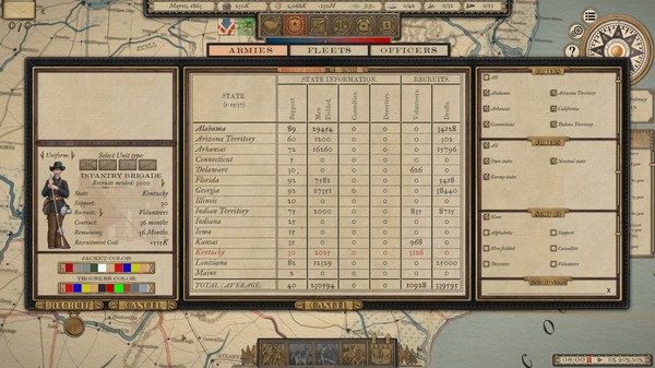 Grand Tactician: The Civil War (1861-1865) Screenshot