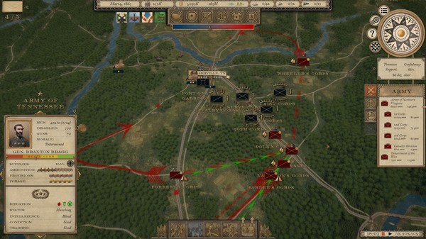 Grand Tactician: The Civil War (1861-1865) Screenshot
