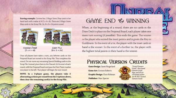 Screenshot z Unreal Estate