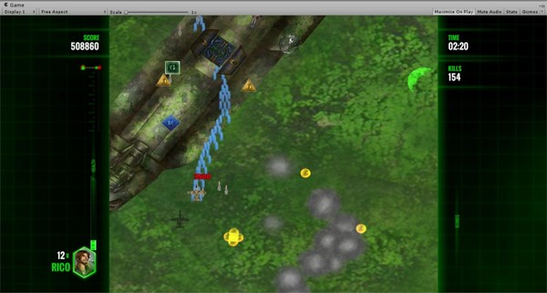 Screenshot z Screaming Eagles