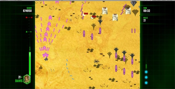 Screenshot z Screaming Eagles