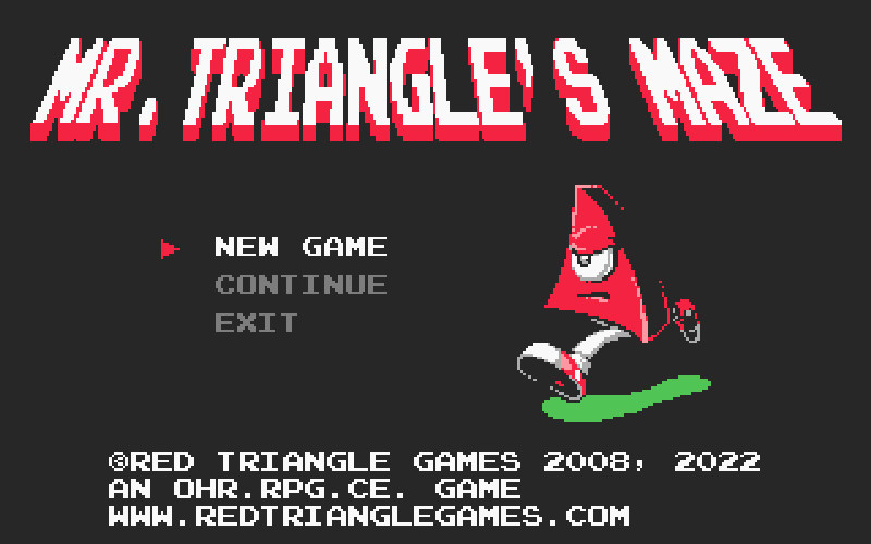 Mr. Triangle's Maze Featured Screenshot #1