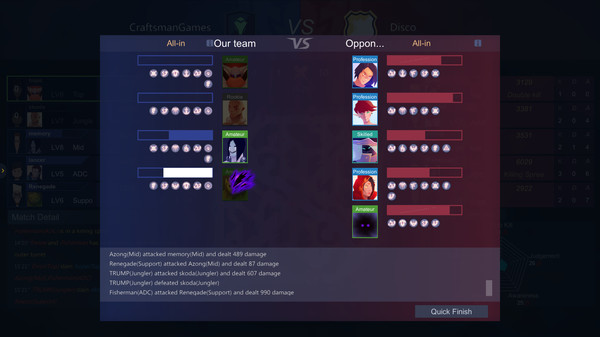 Screenshot z ESports Club