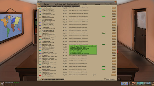 Automobile Tycoon screenshot 4