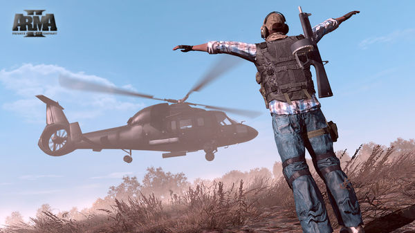 Arma 2: Private Military Company.