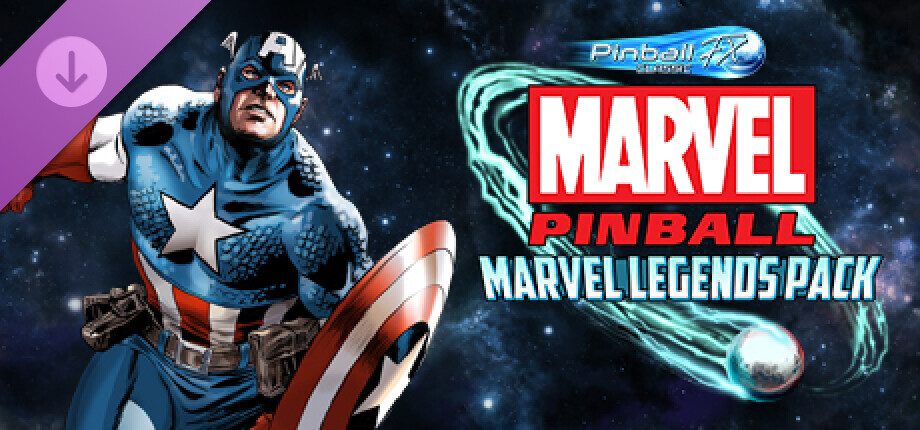 Pinball FX Classic - Marvel Pinball: Marvel Legends Pack cover art