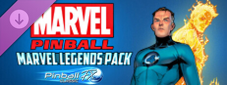 Pinball FX Classic - Marvel Pinball: Marvel Legends Pack cover art