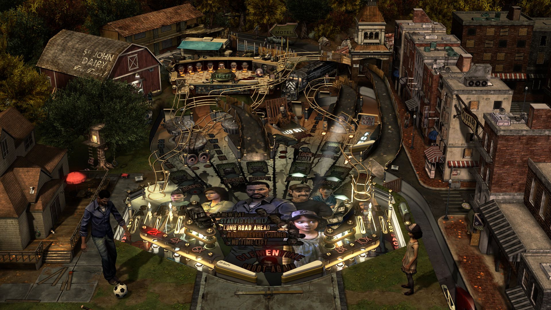 Pinball FX3 - The Walking Dead Pinball Featured Screenshot #1