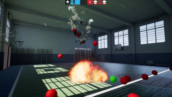 Screenshot z Dodgeball