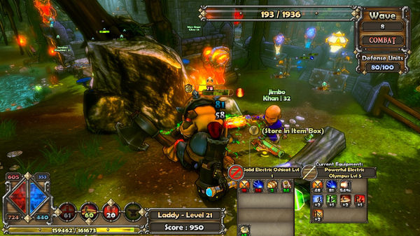 Screenshot z Dungeon Defenders