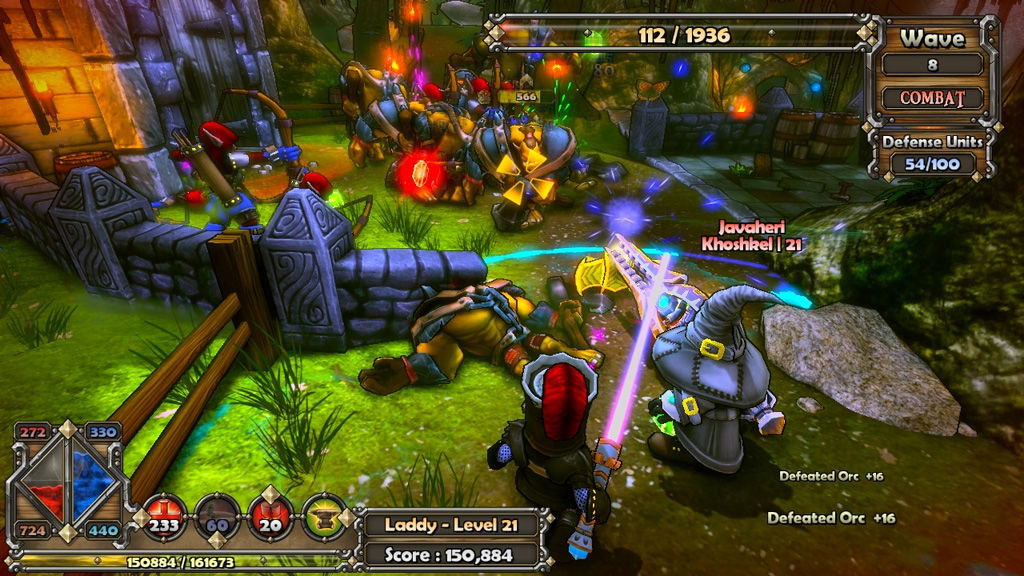 Dungeon Defenders, captura de tela 6