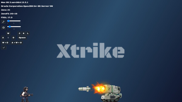 Screenshot z Xtrike Screenshot z Xtrike