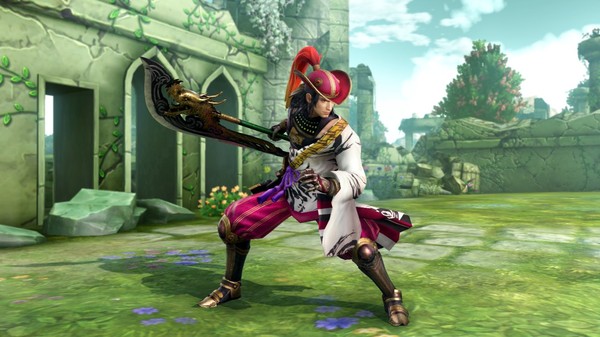 WARRIORS ALL-STARS: Mitsunari-themed costume for Zhou Cang