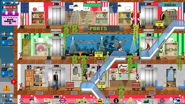 Screenshot z Shopping Tycoon