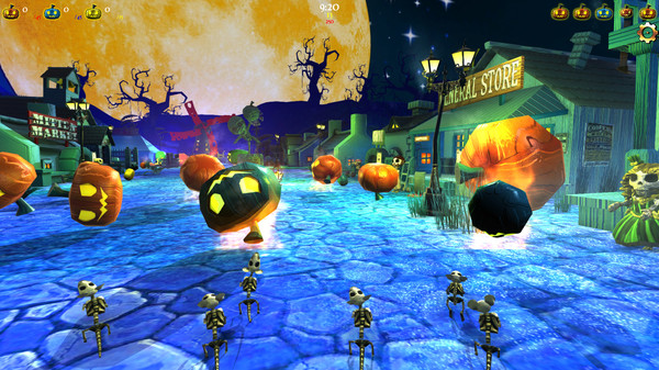 Screenshot z Rain of Pumpkins Screenshot z Rain of Pumpkins